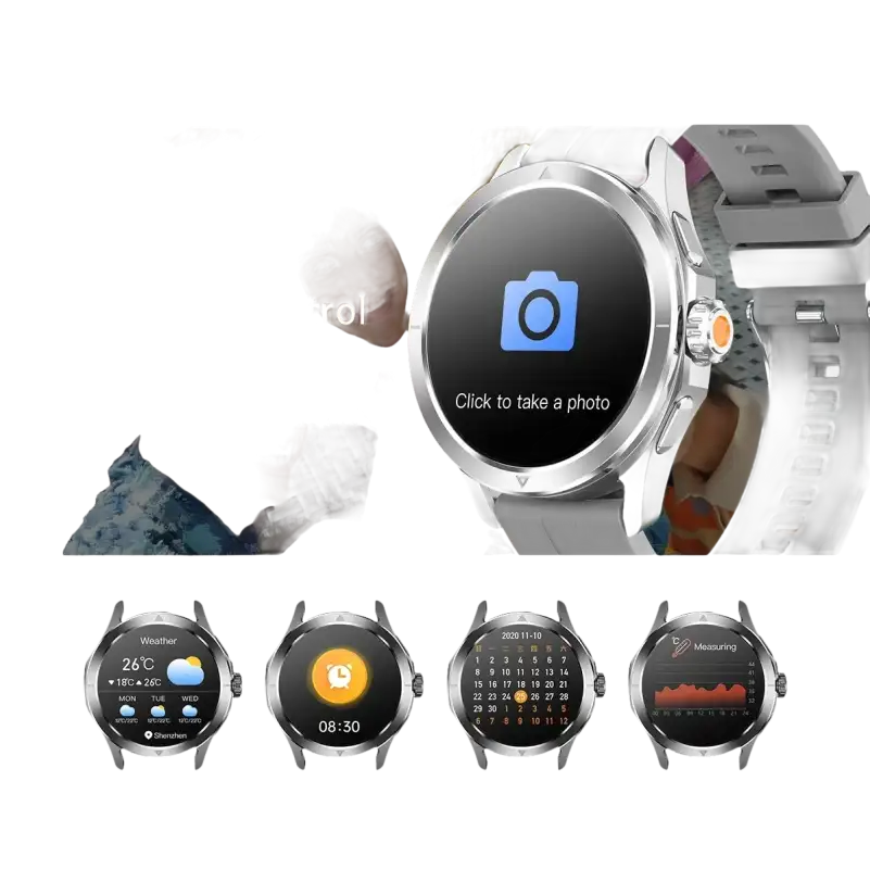 Smartwatch with multiple functions.