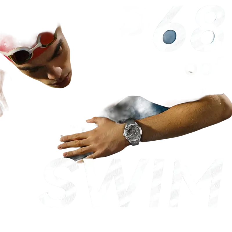 Waterproof smartwatch.