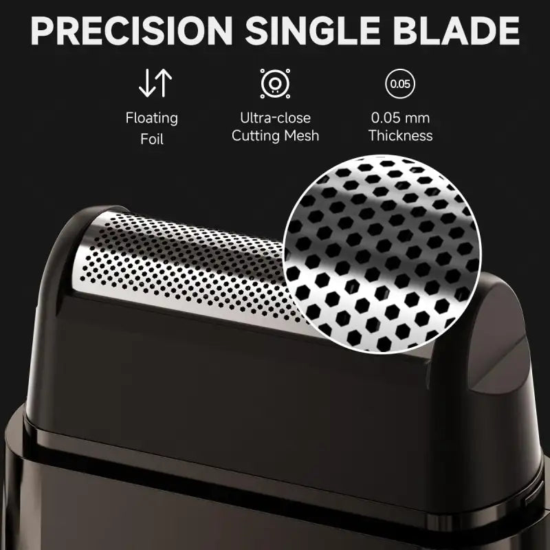 Compact Precision Electric Shaver MS003 - Travel Ready - MS003