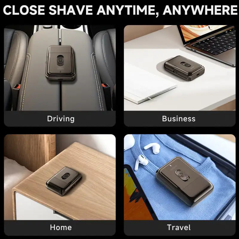 Compact Precision Electric Shaver MS003 - Travel Ready - MS003