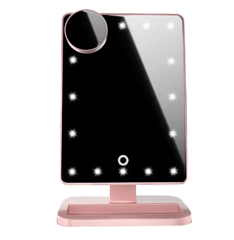 GlowSync Touch Mirror: LED & Music Magic!