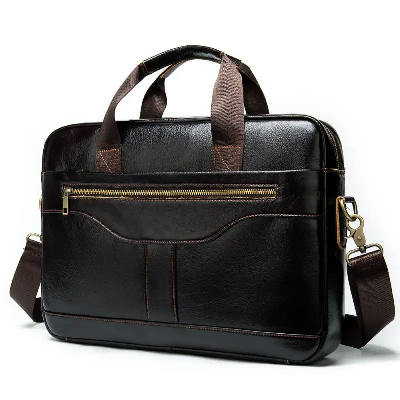 Premier Cowhide Briefcase for Business Men