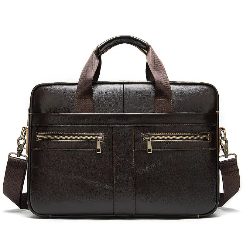 Premier Cowhide Briefcase for Business Men