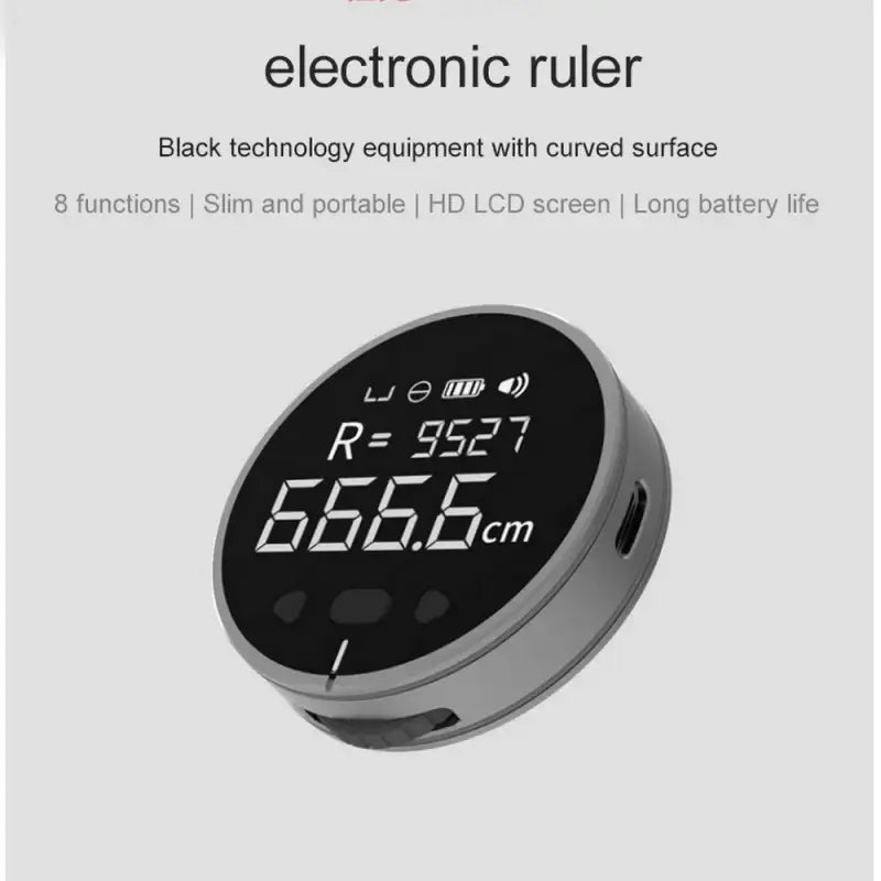 LCD ProTape - High-Precision Digital Ruler