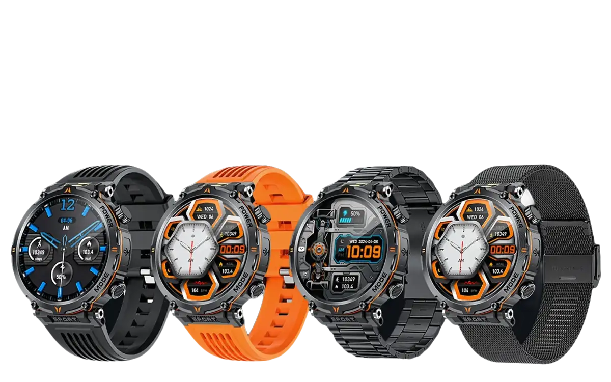 Trendy LIGE Q9 Pro Smartwatch with colorful bands, body temp music, waterproof fun
