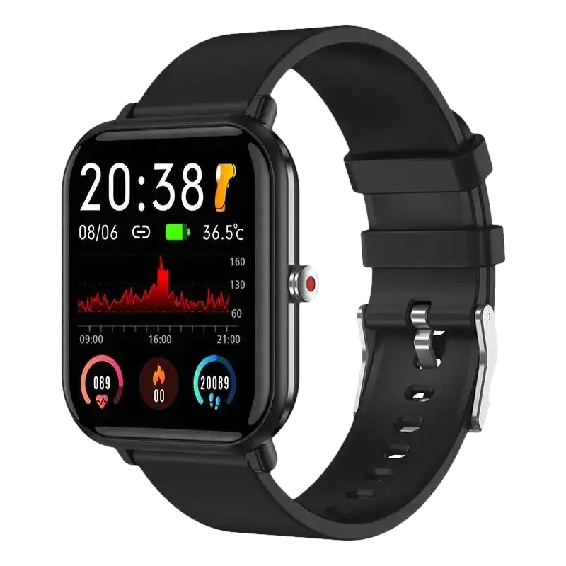 LIGE Q9 Pro trendy smartwatch with body temp music and waterproof health tracking