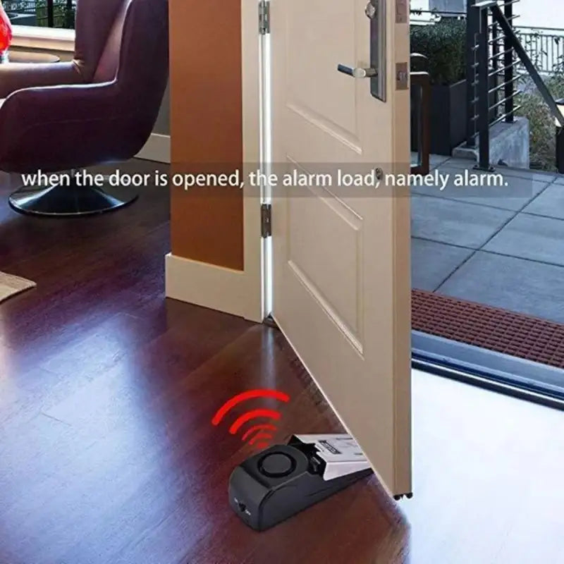 Smart Wedge Alarm: Home Security Door Stopper