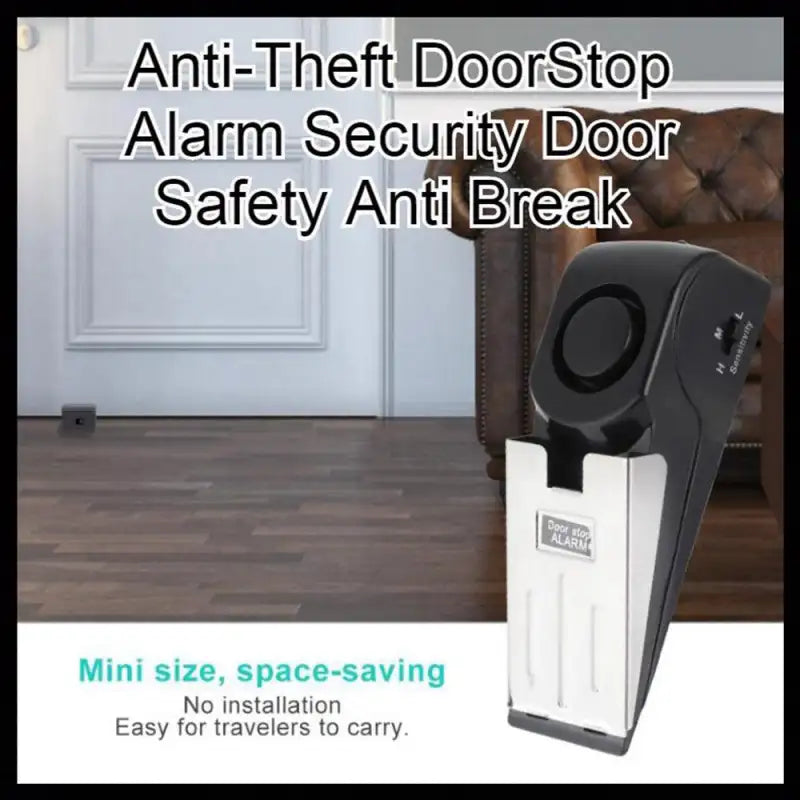Smart Wedge Alarm: Home Security Door Stopper