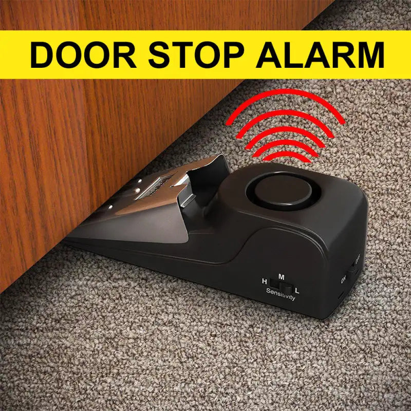 Smart Wedge Alarm: Home Security Door Stopper