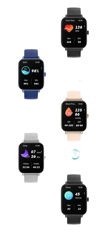 Smartwatch health monitoring features.
