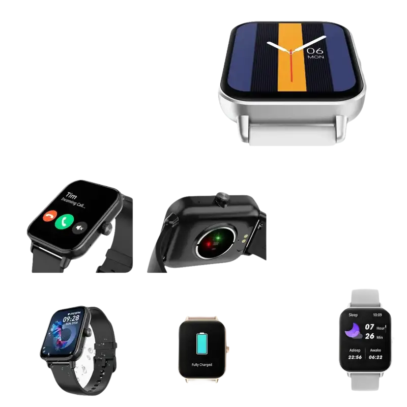 Smartwatch with health and fitness tracking features.