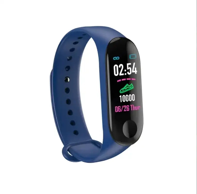 Compatible With Smart Bracelet Heart Rate And Blood Pressure Exercise Meter Step Information Push Smart Reminder Color
