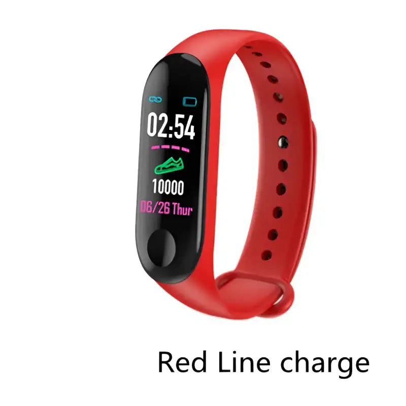 Compatible With Smart Bracelet Heart Rate And Blood Pressure Exercise Meter Step Information Push Smart Reminder Color