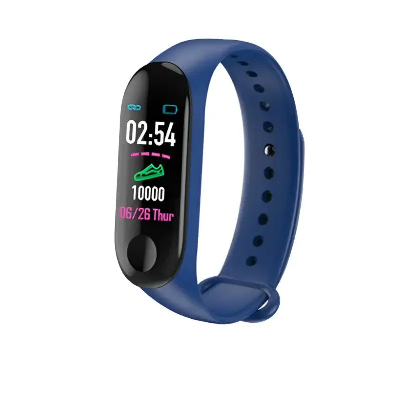 Compatible With Smart Bracelet Heart Rate And Blood Pressure Exercise Meter Step Information Push Smart Reminder Color