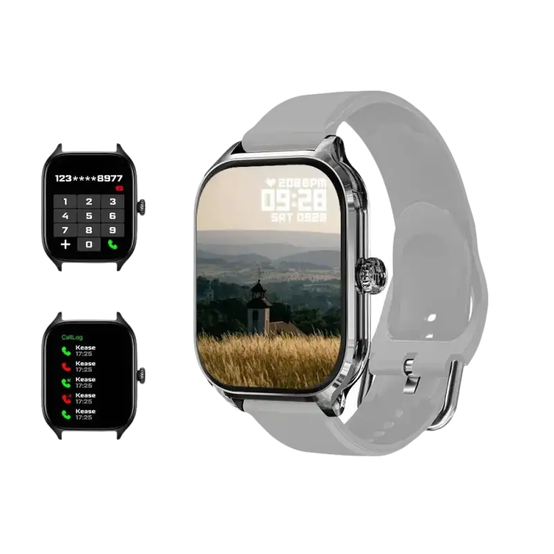 Smartwatch with interchangeable screens.