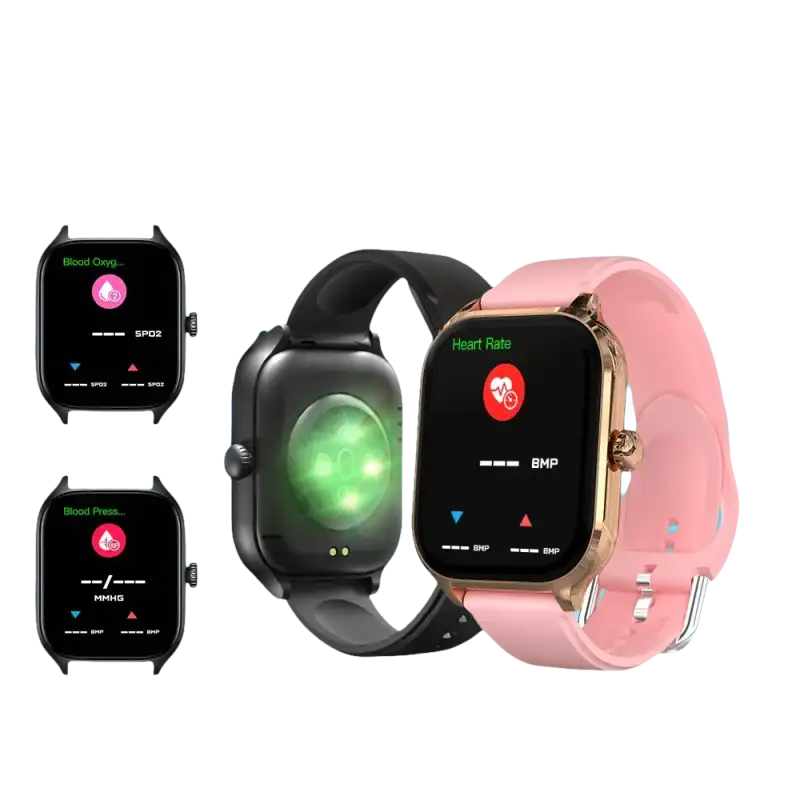 Smartwatches with health monitoring features.