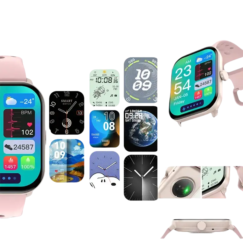 Smartwatch with customizable faces.
