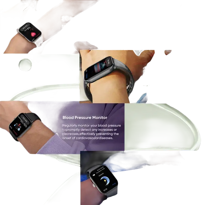 Smartwatch health monitoring features.