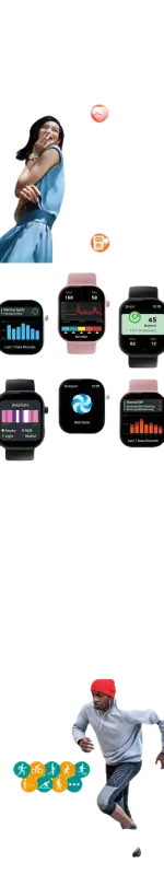 Smartwatch advertisement.
