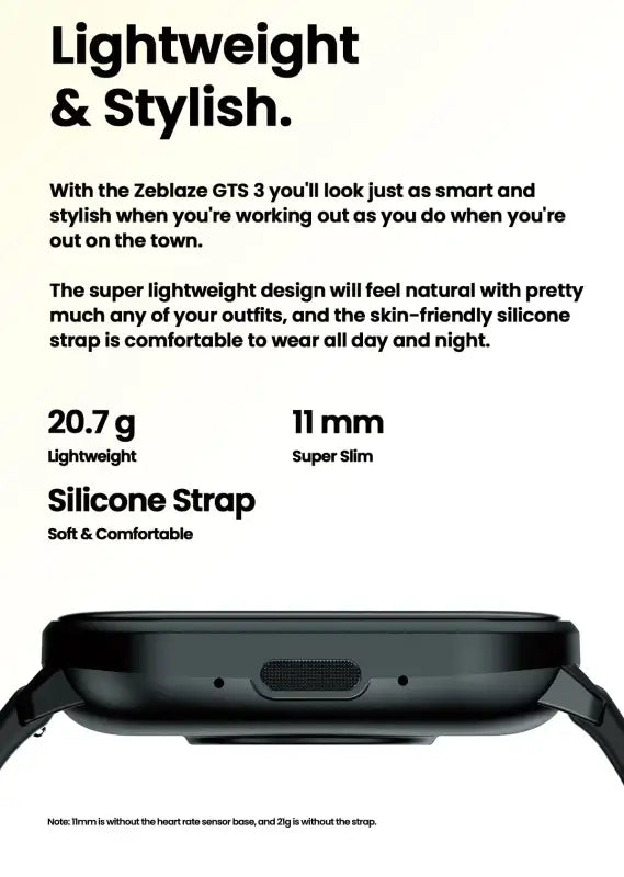 New Zeblaze GTS 3 Voice Calling Smart Watch Ultra-big 2.03’’ HD Screen 24H Health Monitor 100 + Sports Modes 200