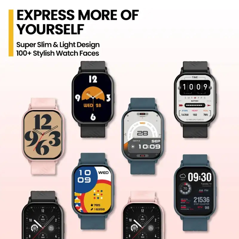 New Zeblaze GTS 3 Voice Calling Smart Watch Ultra-big 2.03’’ HD Screen 24H Health Monitor 100 + Sports Modes 200