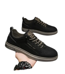 Black casual sneakers.