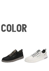 Promotional shoe advertisement.