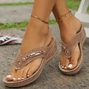 2025 Summer Womens Orthopedic Sandals Orthopedic Flip-Flops With Arch Support Thick Sole Slippers Non-Slip For Daily