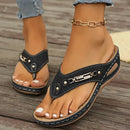2025 Summer Womens Orthopedic Sandals Orthopedic Flip-Flops With Arch Support Thick Sole Slippers Non-Slip For Daily
