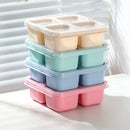 4-Compartment Snack Keeper with Clear Lids