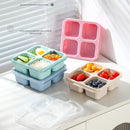 4-Compartment Snack Keeper with Clear Lids