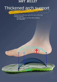 2023 4D Massage Insoles Super Soft Sports Shoes Insole for Feet Running Baskets Shoe Sole Arch Support Orthopedic