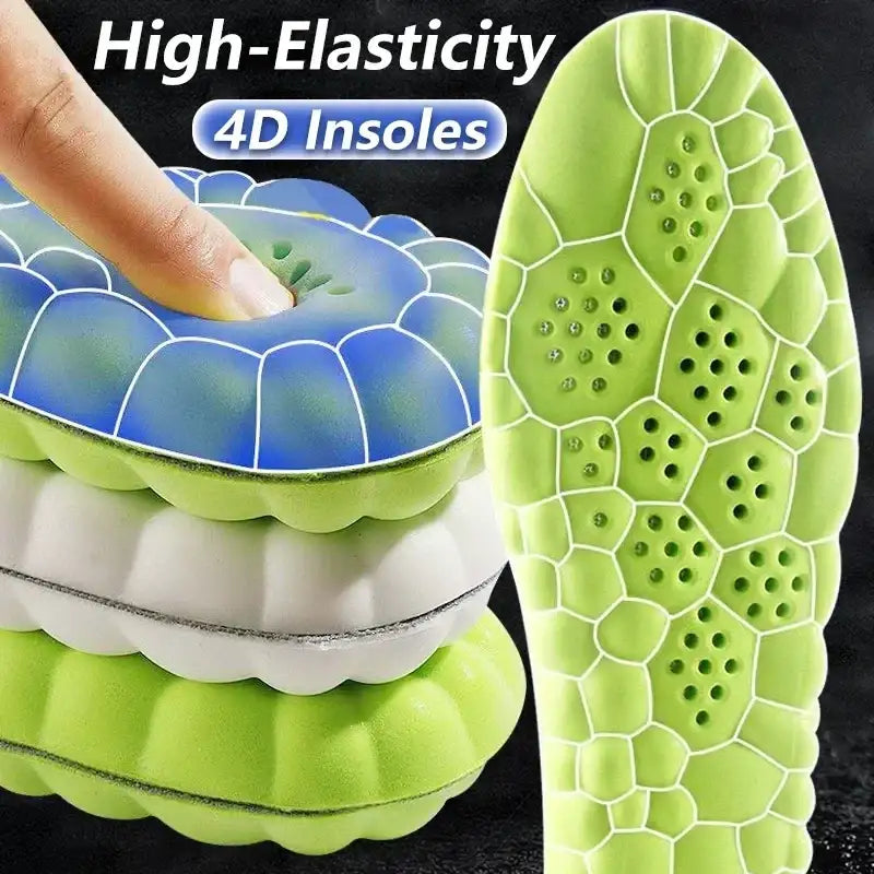 Happy Feet Massage Insoles Super Soft Arch Support Orthopedic