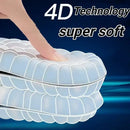 2023 4D Massage Insoles Super Soft Sports Shoes Insole for Feet Running Baskets Shoe Sole Arch Support Orthopedic