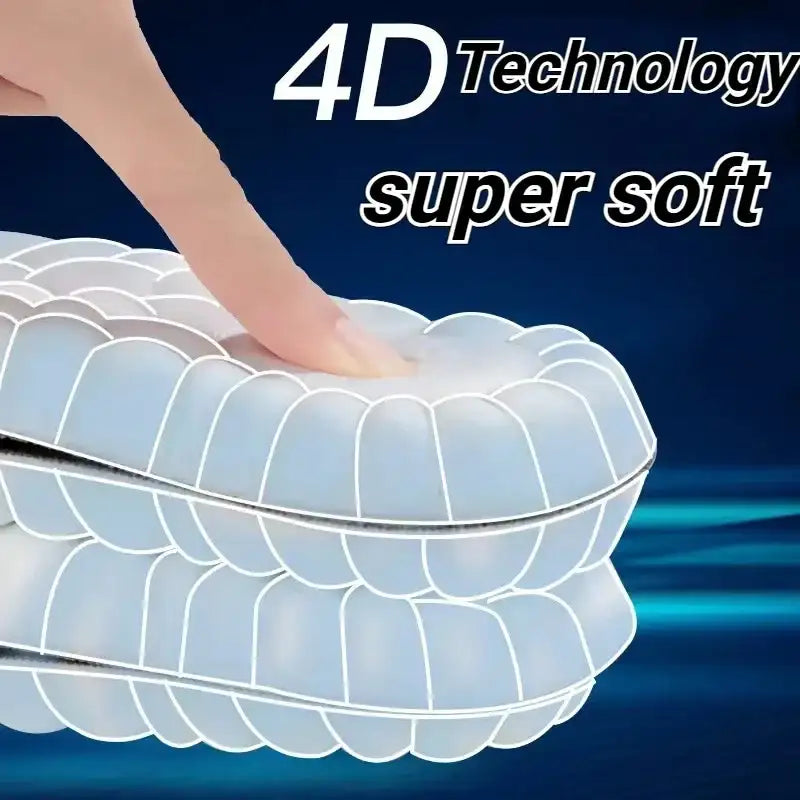 Happy Feet Massage Insoles Super Soft Arch Support Orthopedic