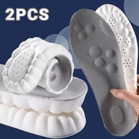 2023 4D Massage Insoles Super Soft Sports Shoes Insole for Feet Running Baskets Shoe Sole Arch Support Orthopedic