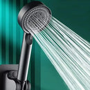 5 Mode Pressure Boost Shower Head Multifunction Adjustable Large Water Yield Shower Nozzle Massage Shower Bathroom