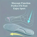 1pair 5D Sports Insoles invisible inner raised insole for male and female comfort with a soft sole and full cushion