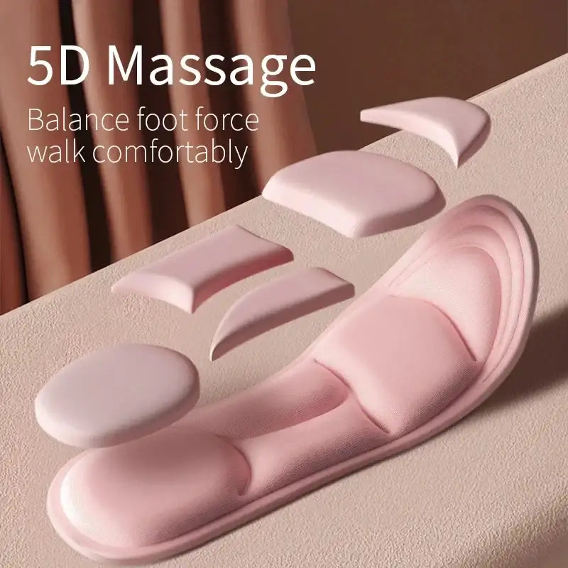 5D Massage Memory Foam Insoles For Shoes Sole Breathable Cushion Sport Running Insoles Soft and comfortable insole