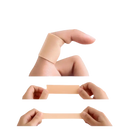 Elastic finger bandage.