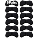 Black shoe heel grips.