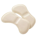 Beige shoe heel grips.