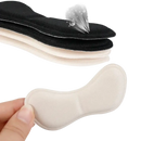 Cushioned heel inserts.