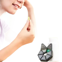 Black pill organizer.