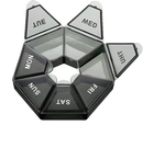 Seven-day pill organizer.