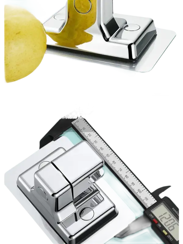 Chrome lemon squeezer.