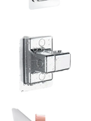 Waterproof adhesive hook.