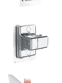 Waterproof adhesive hook.