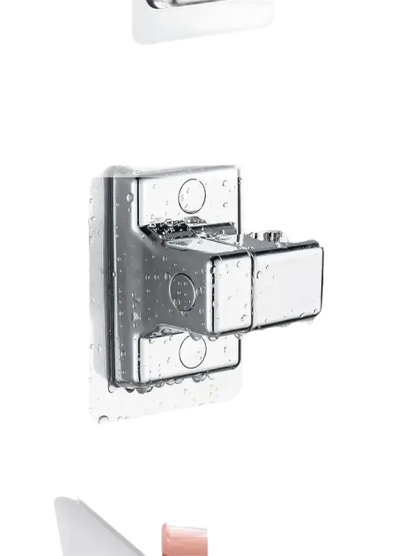 Waterproof adhesive hook.