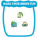 Pokemon shoe charms.